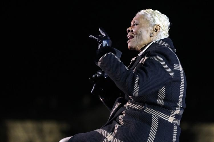 Dionne Warwick performs during last year’s presidential Christmas tree lighting ceremony in Washington, D.C. Andrew Harnik, Associated Press