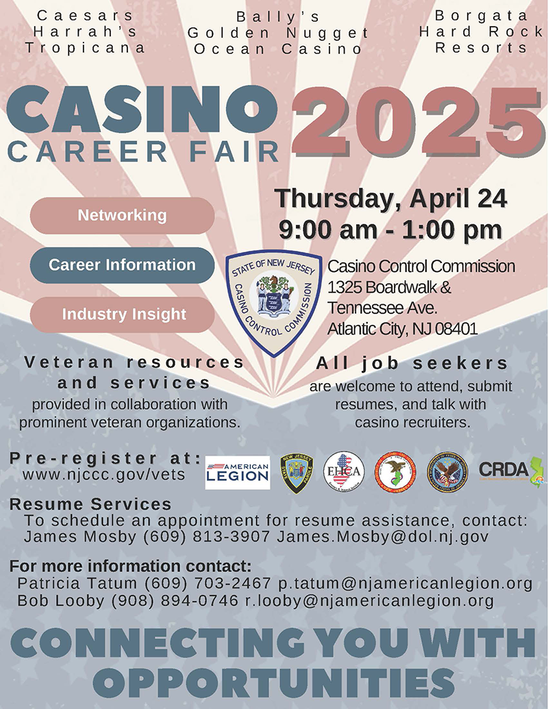 Casino Career Fair 2025 (See info in description)